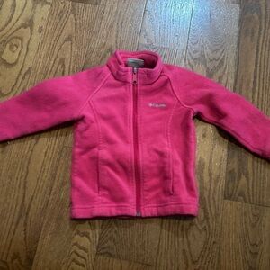 Columbia Vibrant Pink Fleece Outerwear